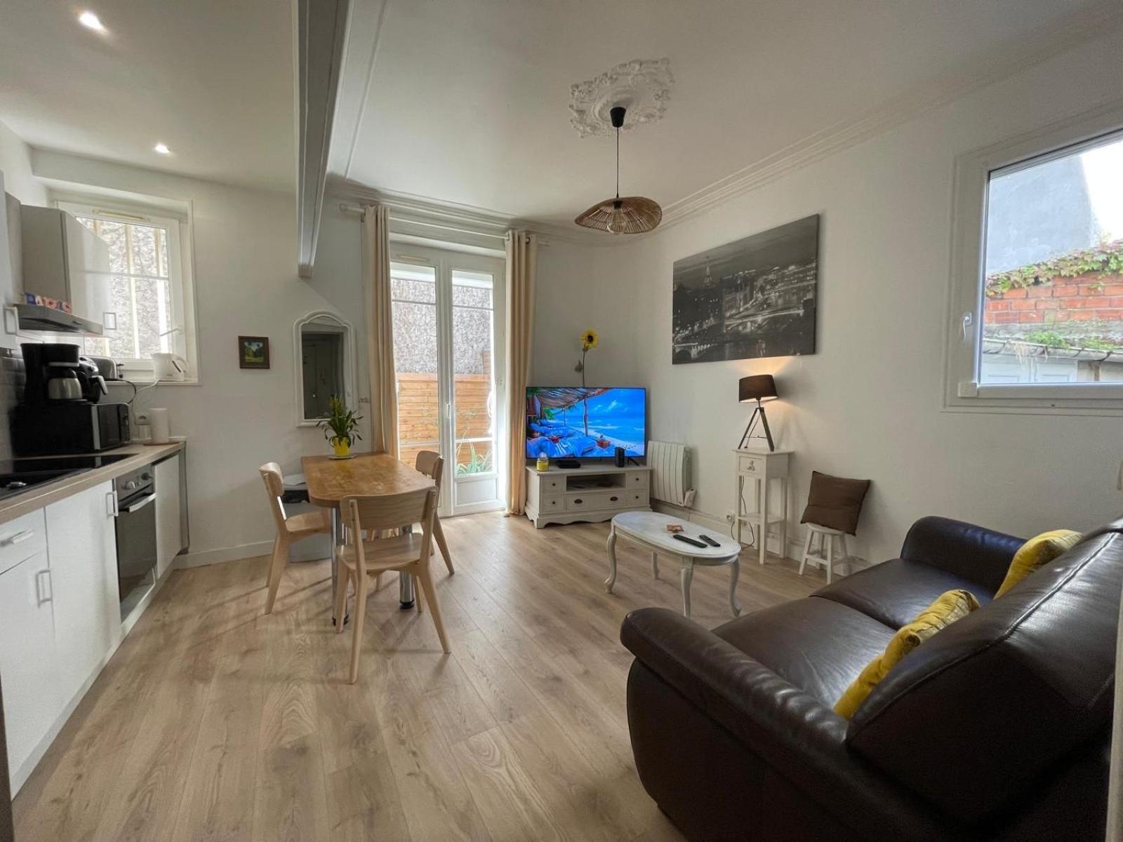 شقة Boulogne 3 Pieces Avec Terrasse المظهر الخارجي الصورة